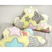 Подушка "Ванильное облако" декоративная в детскую комнату  купить по выгодной цене