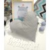Подушка декоративная в детскую комнатy"Сердце горох серый" купить по выгодной цене