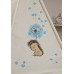 Вигвам для детей  "Ёжик и одуванчик" рисунок акварелью с ковриком в комплекте с подушкой купить по выгодной цене