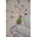 Вигвам для детей  "Заяц и одуванчик" рисунок акварелью с ковриком в комплекте с подушкой купить по выгодной цене